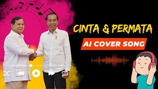 Cinta Dan Permata - Duet Cover Pak Jokowi dan Pak Prabowo (AI COVER SONG)