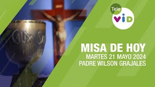Misa de hoy ⛪ Martes 21 Mayo de 2024, Padre Wilson Grajales #TeleVID #MisaDeHoy #Misa