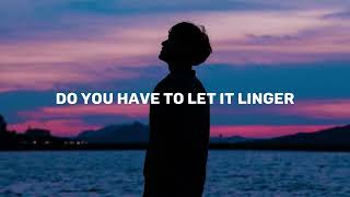 Linger - Royel Otis (Lyrics Video)