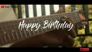 Happy Birthday Acoustic Guitar