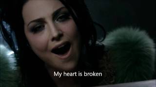 Evanescence-My Heart is Broken Official Music Video w/Lyrics On Screen (HD)