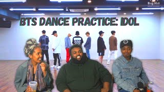 [CHOREOGRAPHY] BTS (방탄소년단) 'IDOL' Dance Practice | Reaction