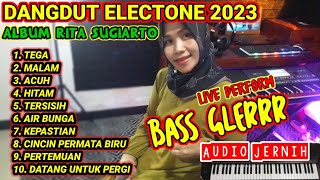 Cover Album Rita Sugiarto Dangdut Orgen Electone 2023 Paling Enak Untuk Santai - Delisa Electone