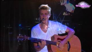 Justin Bieber - Never Let You Go Acoustic (En El Zocalo De México Oficial HD)
