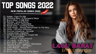 Lagu Barat Slow Enak Didengar [SPOTIFY PLAYLIST 2022] | Adele, Slander - Easy On Me, Love Is Gone