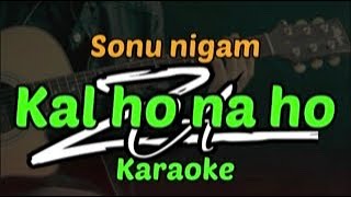 Kal ho na ho karaoke Bollywood  Sonu nigam#karaokebollywood
