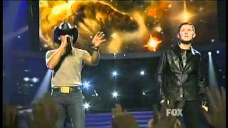 Scotty McCreery & Tim McGraw - Live Like You Were Dying - American Idol 10 Finale - 05/25/11