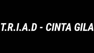 T.R.I.A.D - Cinta gila ~ Lyric music indonesia