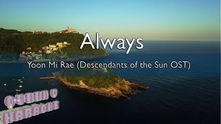 [KARAOKE] Always [Descendants of the Sun OST] - Yoon Mi Rae | Queen V [00094] Karaoke