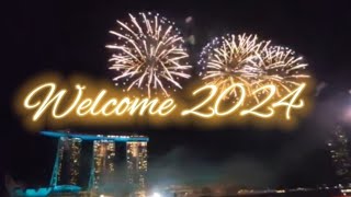 Singapore New Year Fireworks